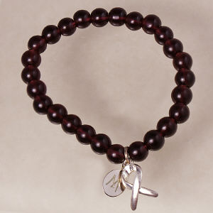 Purple Hope Awareness Bracelet